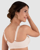 Naturana Wide Strap Soft Cup Wirefree Light Beige