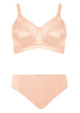 Elomi Cate Wirefree bra and brief latte