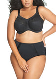 Adelaide Black Full Cup Bra and brief