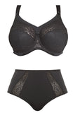 Adelaide Black Full Cup Bra and brief