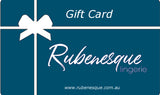 Rubenesque Lingerie Gift Card $25
