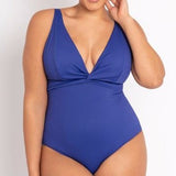 Twist And Shout Swimsuit Blue