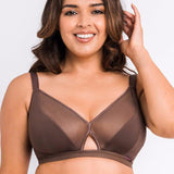Get Up And Chill Bralette Cocoa