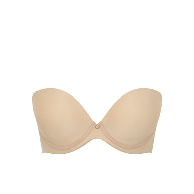 Panache Faith Moulded Strapless Bra Latte