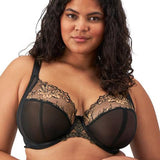 Elomi Teagan UW Plunge Bra Black/Almond