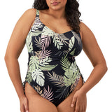 Elomi Tropical Retreat Non-Wired Swimsuit Black