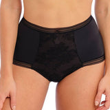 Fantasie Fusion Lace High Waist Brief Black