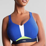 Panache Ultra Perform Wired Non Padded Sports Bra Blue