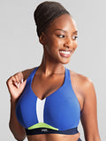 Panache Ultra Perform Wired Non Padded Sports Bra Blue