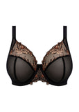 Elomi Teagan UW Plunge Bra Black/Almond