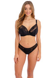 Fantasie Fusion Lace UW Padded Plunge Bra Black