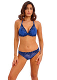 Wacoal Embrace Lace Plunge Uw Bra Beaucoup Blue