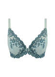 Wacoal Embrace Lace Plunge Uw Bra Eggshell Blue