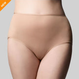 Beige shapewear on a gray background