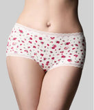 The Knicker Classic Cotton Boyshort Rosebud