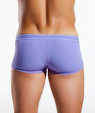 Purple underwear on a white background
