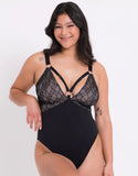 Curvy Kate Non-Stop Stretch Body Black/Pink