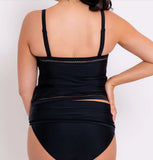 Curvy Kate First Class Plunge Tankini Black