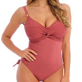 Fantasie Beach Waves Uw Twist Front Swimsuit Persian Red