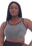 Goddess Sport Non Wired Sports Bra Pewter Heather