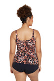 Genevieve Scoop Neck Tankini Autumn Falls