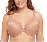 Glamorise Front Close Wonder Wire Bra Cappuccino