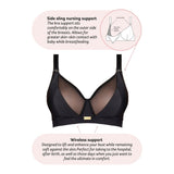 Hotmilk Flawless Nursing Bra in Black