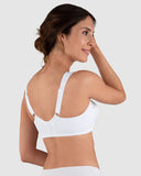 Naturana Wide Strap Soft Cup Wirefree White