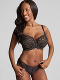 Panache Allure Brazilian Brief Black Latte