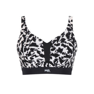 Panache Ultra Perform Wired Non Padded Sports Bra Mono Print