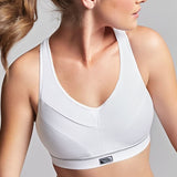 Royce Impact Free Racerback Teen Sports Bra White