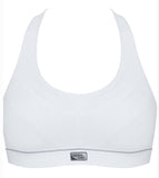 Royce Impact Free Racerback Teen Sports Bra White