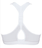 Royce Impact Free Racerback Teen Sports Bra White