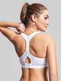 Royce Impact Free Racerback Teen Sports Bra White