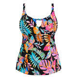 Elomi Tropical Falls Moulded Tankini Black