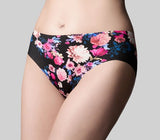 The Knicker Precision Hi Cut in Cassndra Floral print