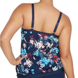 Genevieve Blouson Top Tankini Botanica