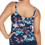 Genevieve Scoop Neck Tankini Botanica