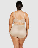 Naomi & Nicole Comfort® Plus Size High Waist Shaping Brief Beige