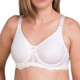 Amelia White Seamless Pocketed Bra