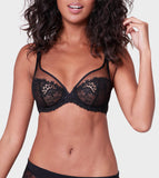 Wish Black Plunge Bra