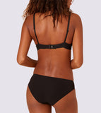 Wish Black Bikini Brief and bra back