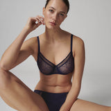 Simone Perele Comete Moulded Underwire Bra Midnight