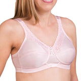 Barbara Pink Pocketed wirefree bra