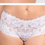 Sans Complexe Arum Mid-Rise Lace Brief White