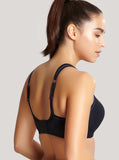 Panache Black Wirefree sports bra back