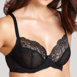 Ana Black Plunge Bra