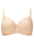 Pure Uw Moulded Nursing Bra Nude
