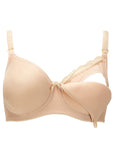 Pure Uw Moulded Nursing Bra Nude