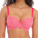 Offbeat Side Support Bra Pink